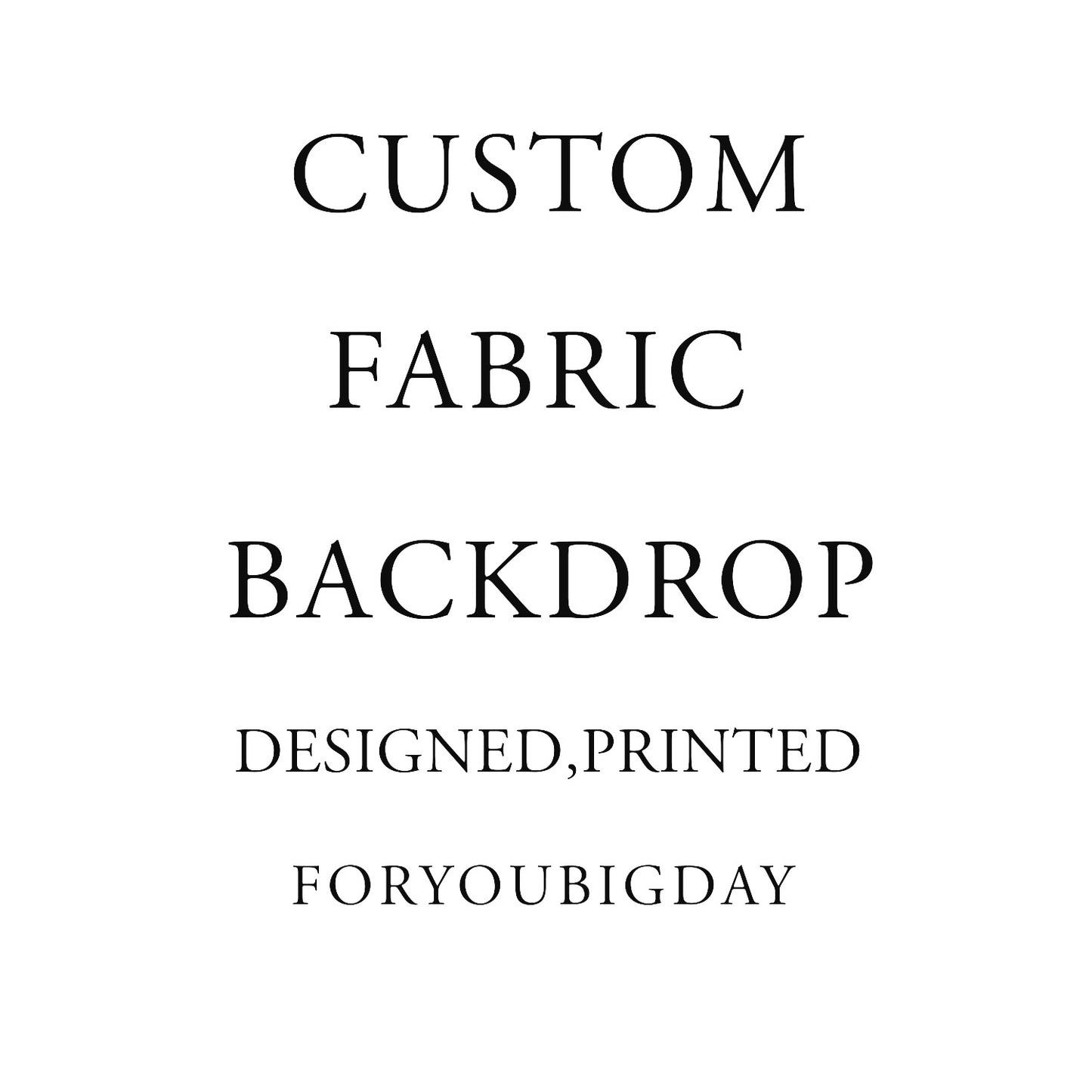 customfabricbackdrop